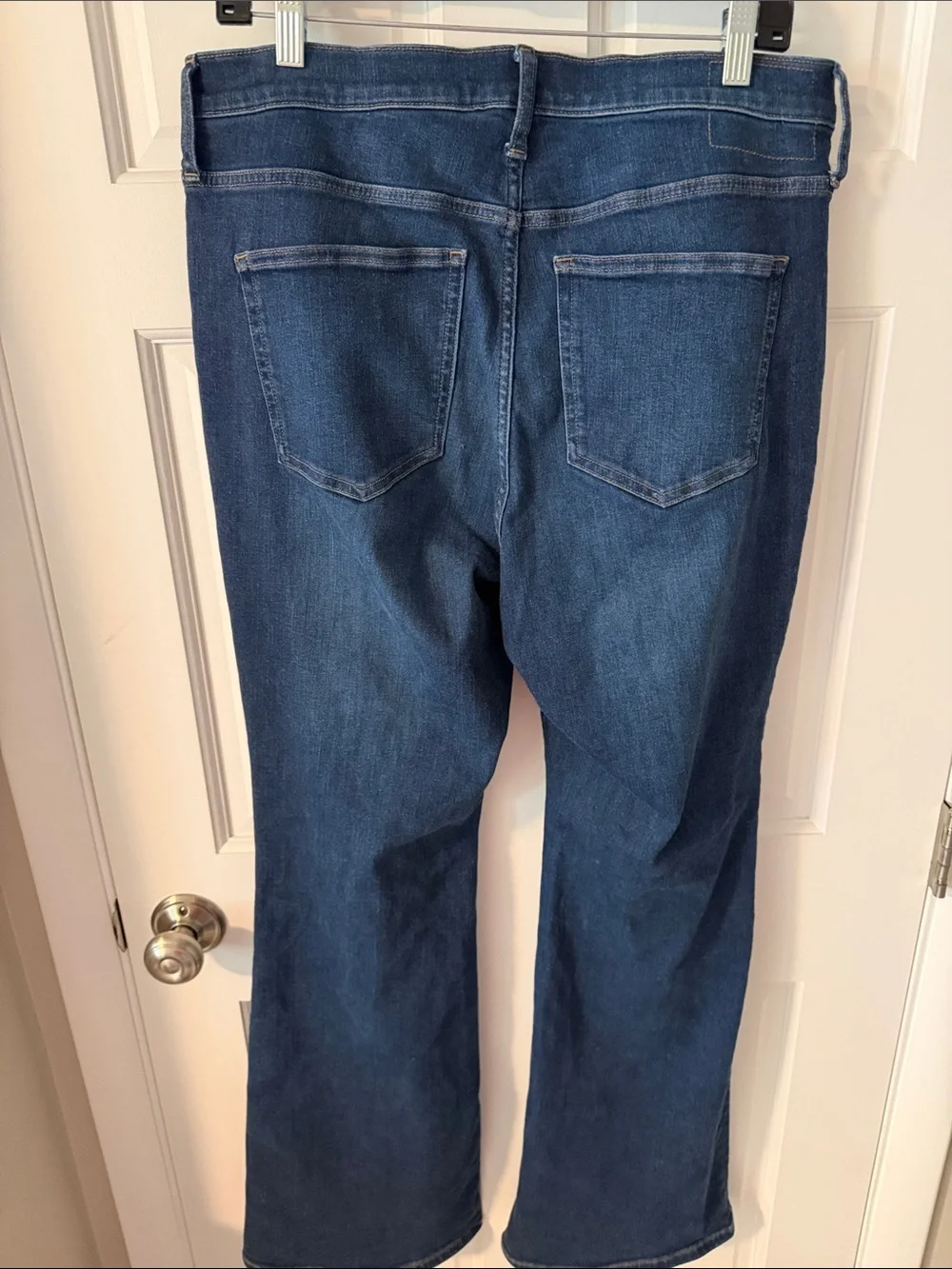 J.CREW Bootcut High Rise Super-Stretch Jeans Size 32 Dark Wash